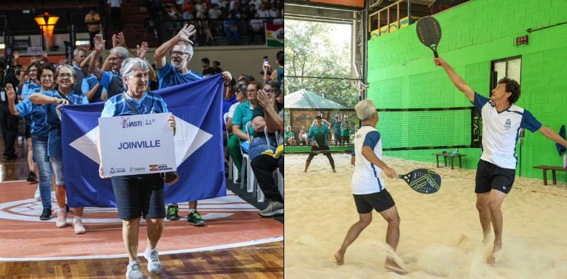 Jogos da Terceira Idade re&uacute;nem mais de 200 cidades em Joinville