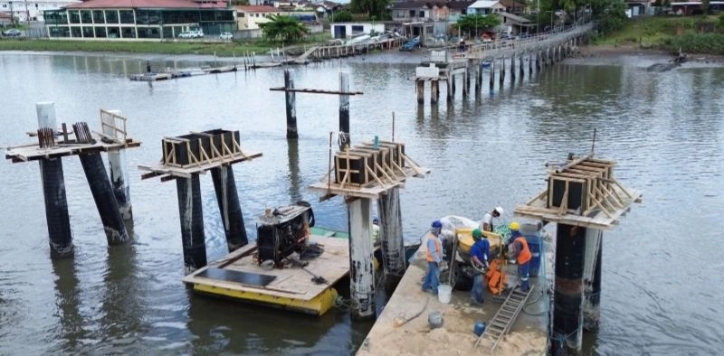 Obra do novo Cais do Espinheiros chega a mais uma etapa