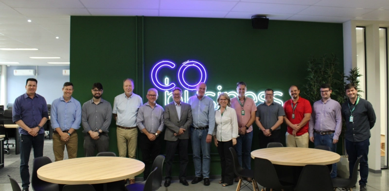 Acic acompanha visita de consultores da Alemanha na Satc