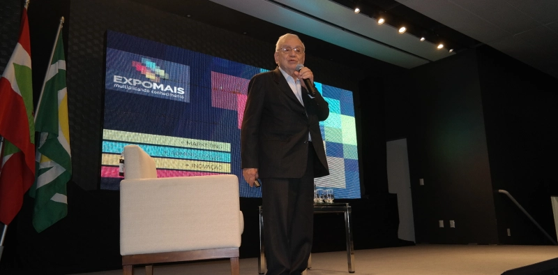 ACIC inicia ExpoMais com palestra de Ozires Silva