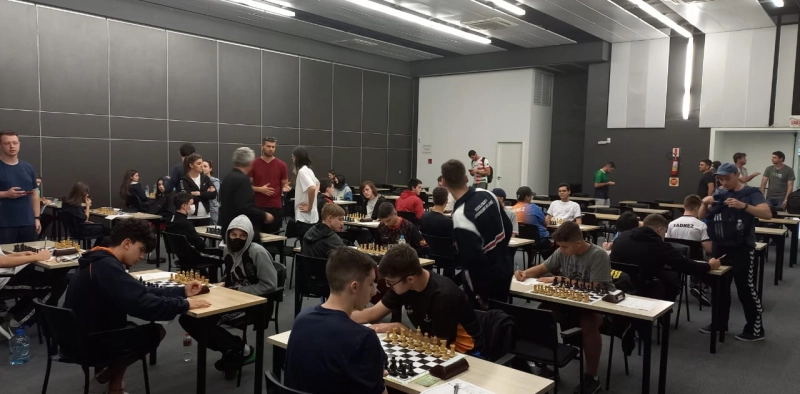 Acic sedia competi&ccedil;&atilde;o de xadrez dos Jogos Escolares de Santa Catarina