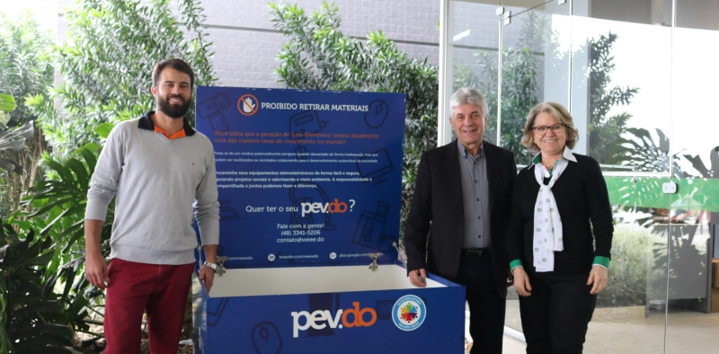 Acic vira ponto de coleta para programa de log&iacute;stica reversa