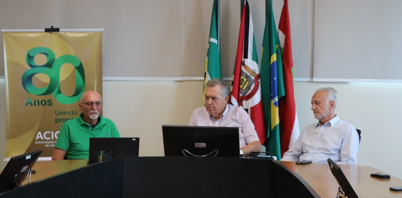 Associação Industrial de Belluno busca parceria com a Acic para fortalecer laços internacionais