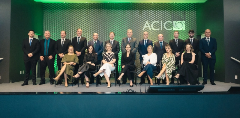 Com foco no desenvolvimento regional, nova diretoria da Acic toma posse
