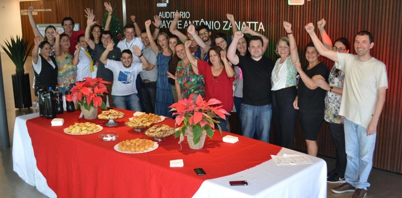 Confraterniza&ccedil;&atilde;o da equipe de funcion&aacute;rios da Associa&ccedil;&atilde;o Empresarial de Crici&uacute;ma 