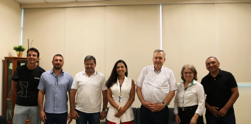 Coordenação do Núcleo de Transporte e Logística se reúne com presidente da Acic para alinhar ações