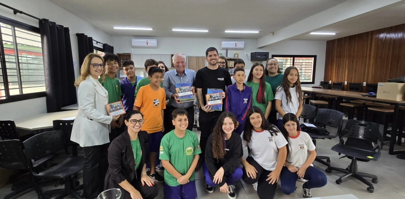 Estudantes conhecem trajetórias e lições de empresários no Clube do Jovem Empreendedor