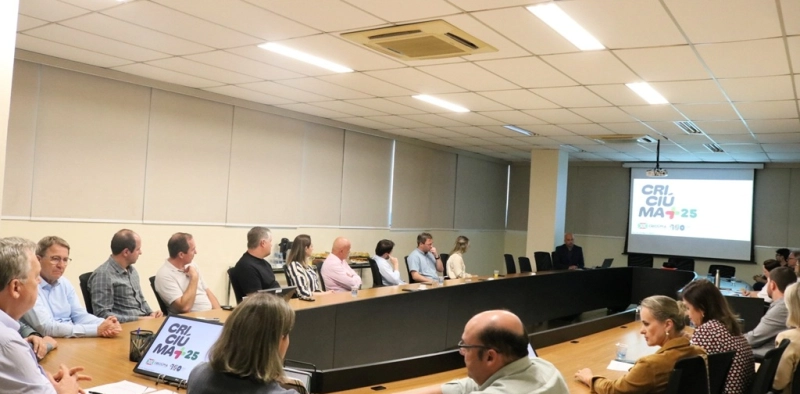 Evolução do Criciúma +25 é apresentada aos diretores da Acic