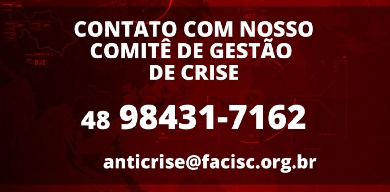 Facisc mobiliza a&ccedil;&otilde;es para apoiar associa&ccedil;&otilde;es e empres&aacute;rios catarinenses