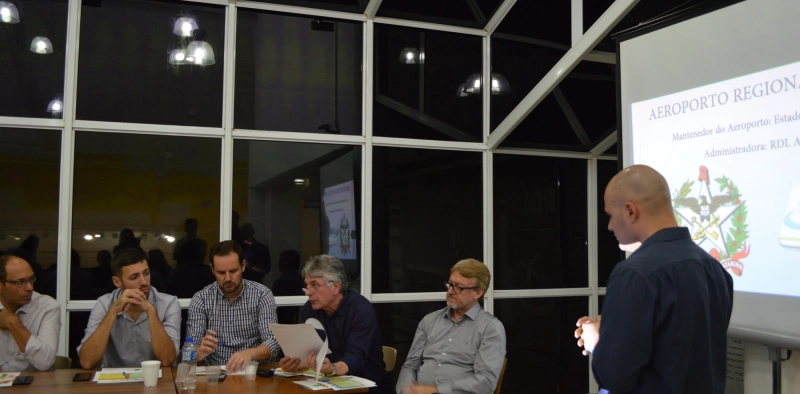 F&oacute;rum re&uacute;ne presidentes das associa&ccedil;&otilde;es empresariais do Sul em Jaguaruna