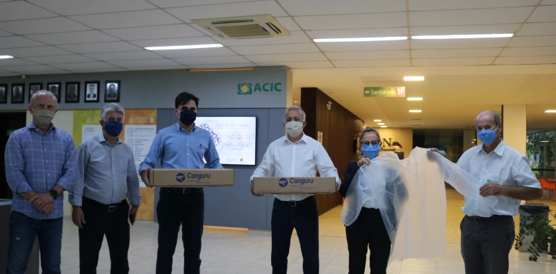 Hospital S&atilde;o Jos&eacute; recebe a doa&ccedil;&atilde;o de mil aventais