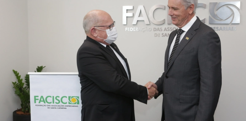 Nova diretoria da Facisc toma posse em cerim&ocirc;nia virtual