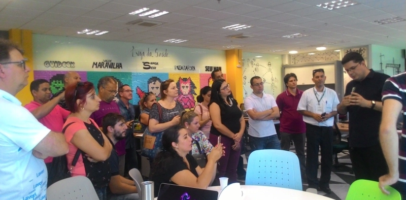 N&uacute;cleos de Seguran&ccedil;a realizam visita t&eacute;cnica ao Centro de Inova&ccedil;&atilde;o do SESI em Sa&uacute;de