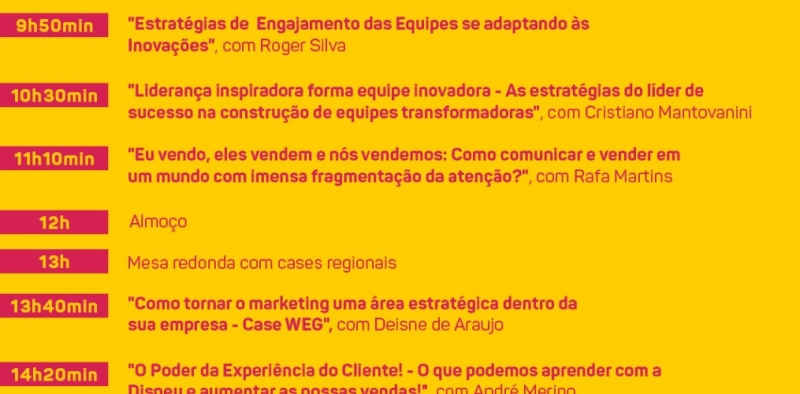 Palestras, mesa redonda e rodada de neg&oacute;cios comp&otilde;em a programa&ccedil;&atilde;o do Connex