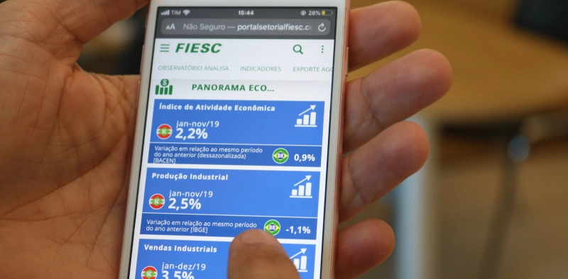 Parceria entre Acic e Fiesc possibilita amplo banco de dados estrat&eacute;gicos aos empres&aacute;rios