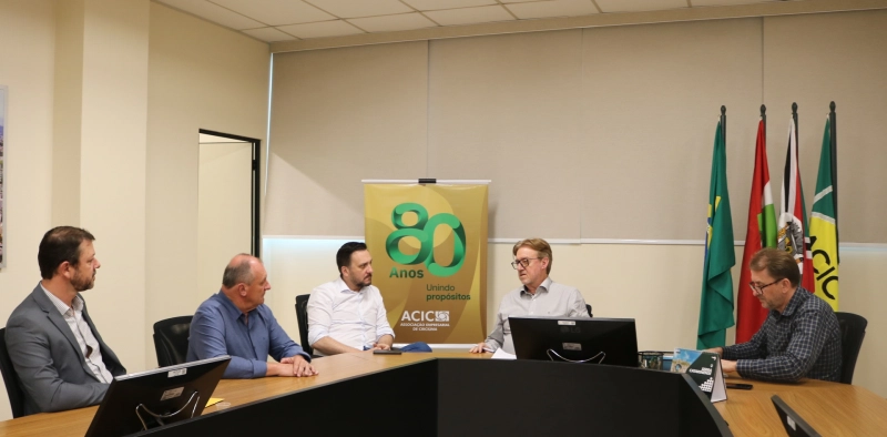 Pautas regionais são discutidas pela Acic com lideranças políticas