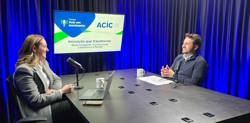 Podcast Acic em Movimento discute o uso da tecnologia na ind&uacute;stria da moda