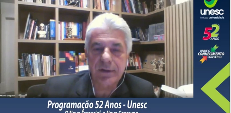 Presidente da Acic participa de webinar promovido pela Unesc