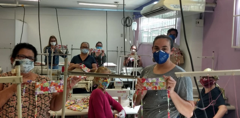Quase 30 mil m&aacute;scaras ser&atilde;o doadas &agrave; comunidade