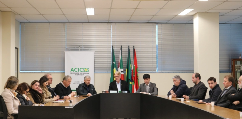 Seguran&ccedil;a p&uacute;blica pauta reuni&atilde;o da diretoria da Acic