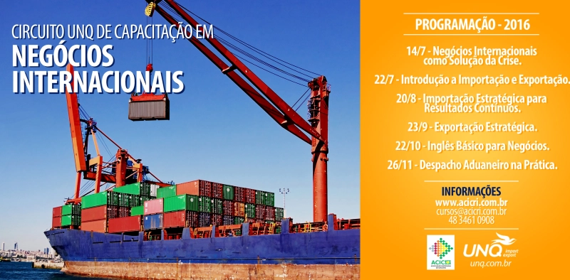Semin&aacute;rio aponta solu&ccedil;&otilde;es para a crise atrav&eacute;s de neg&oacute;cios internacionais
