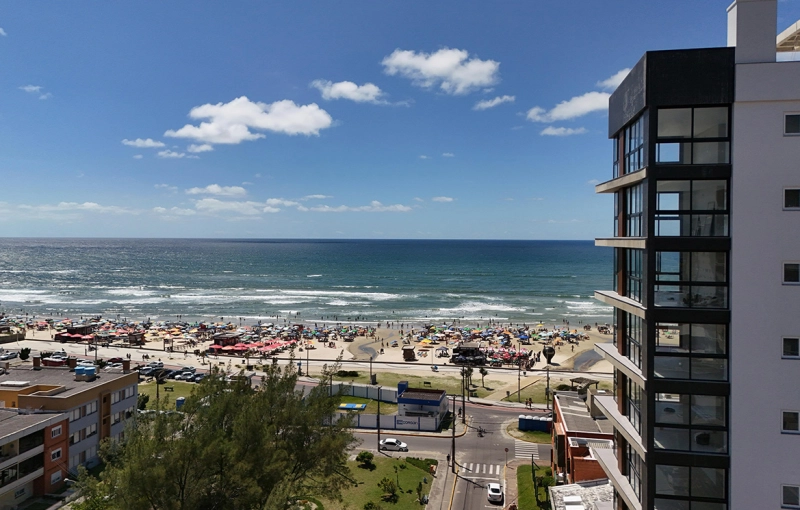 Todos os apartamentos com vista para o mar