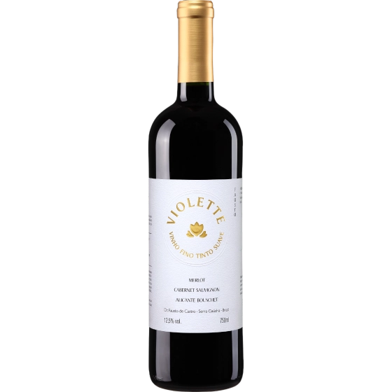 Vinho Fausto de Pizzato Violette Suave