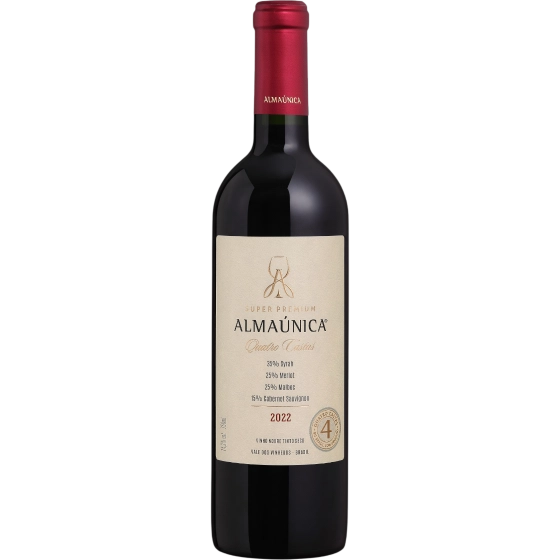 Vinho Almaúnica Super Premium Quatro Castas
