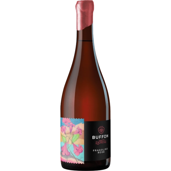 Vinho Buffon Exóticos Fragolino Isabel Rosé
