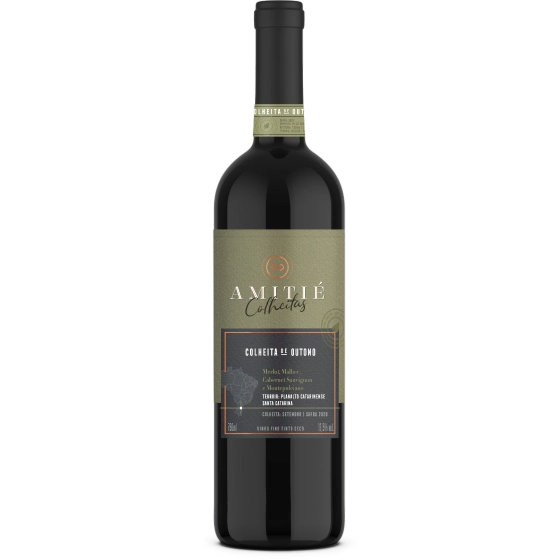 Vinho Amitié Colheita de Outono Blend de Tintas