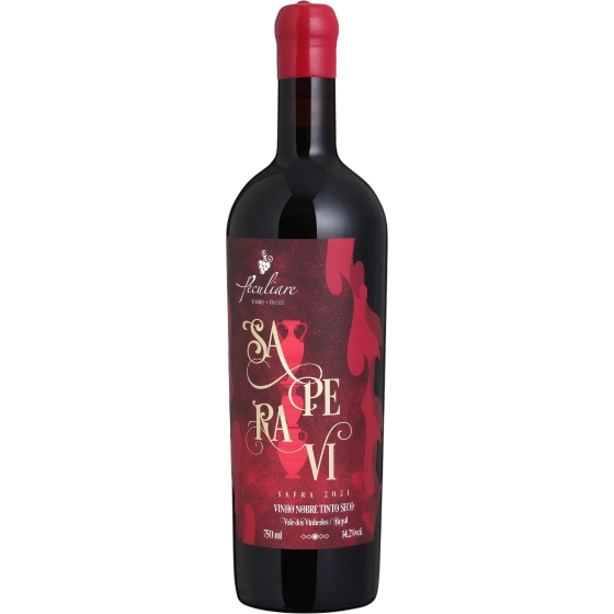 Vinho Peculiare Saperavi Barrica Brasileira